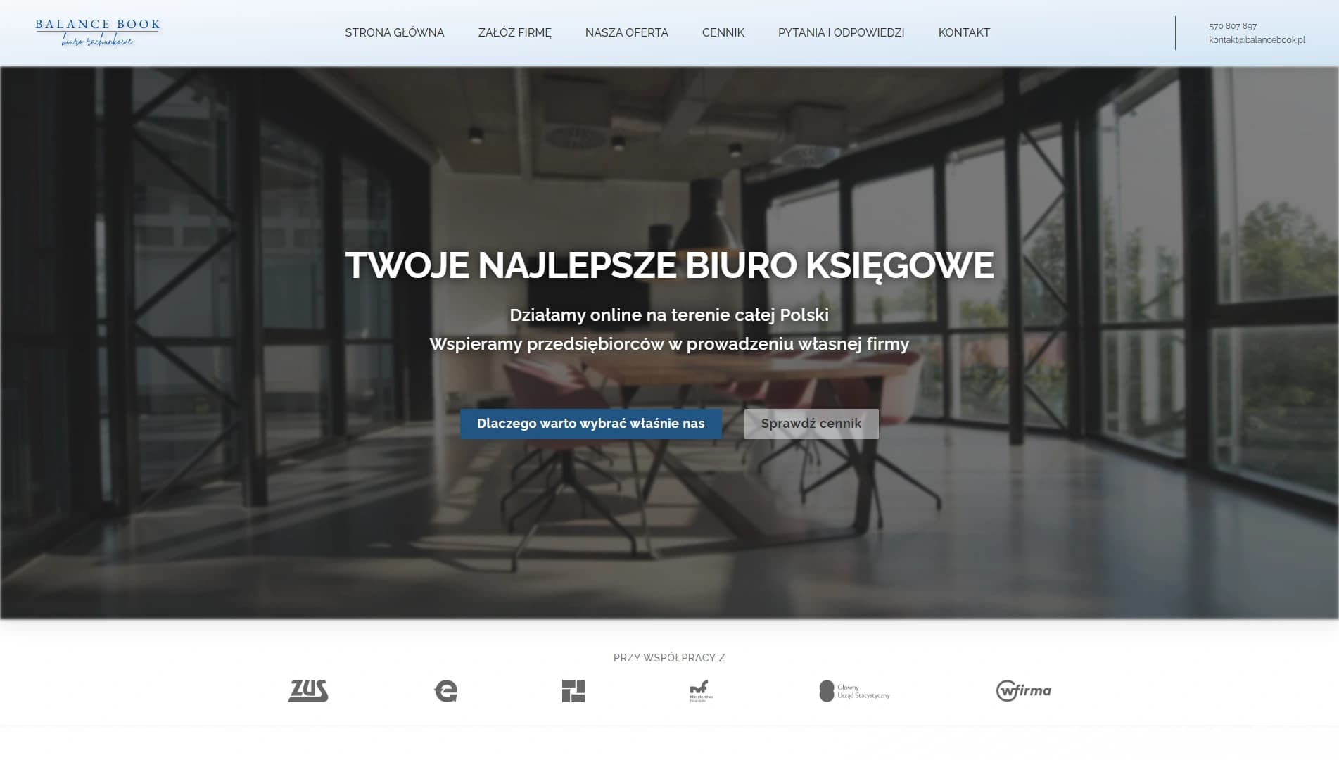 Client page balancebook.pl