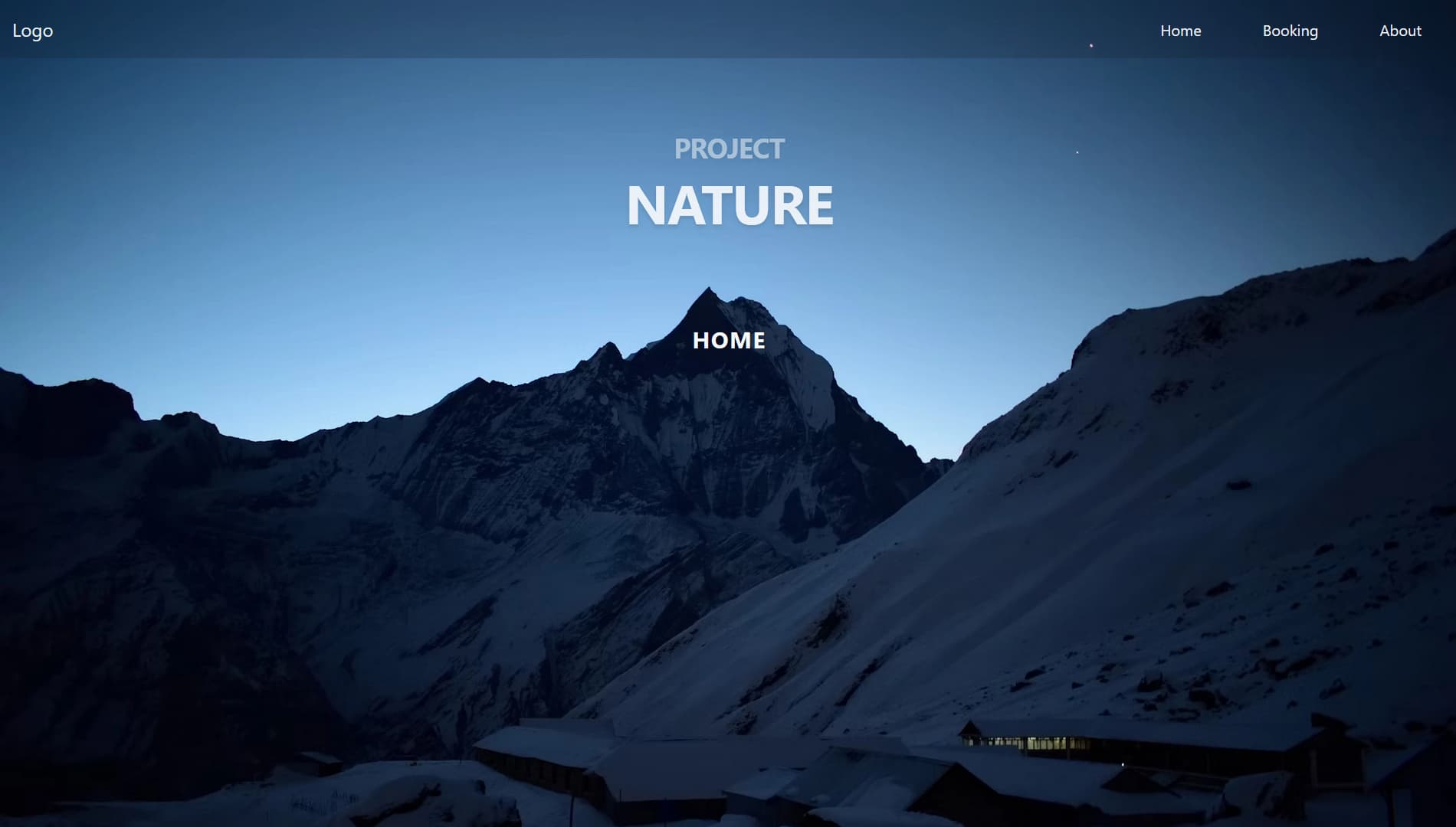 hobby website about nature